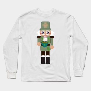 Hot Tea Nutcracker Long Sleeve T-Shirt